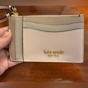 Morgan Colorblocked Card Case Wristlet